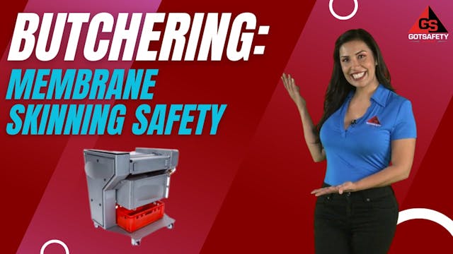 Butchering: Membrane Skinning Machine...