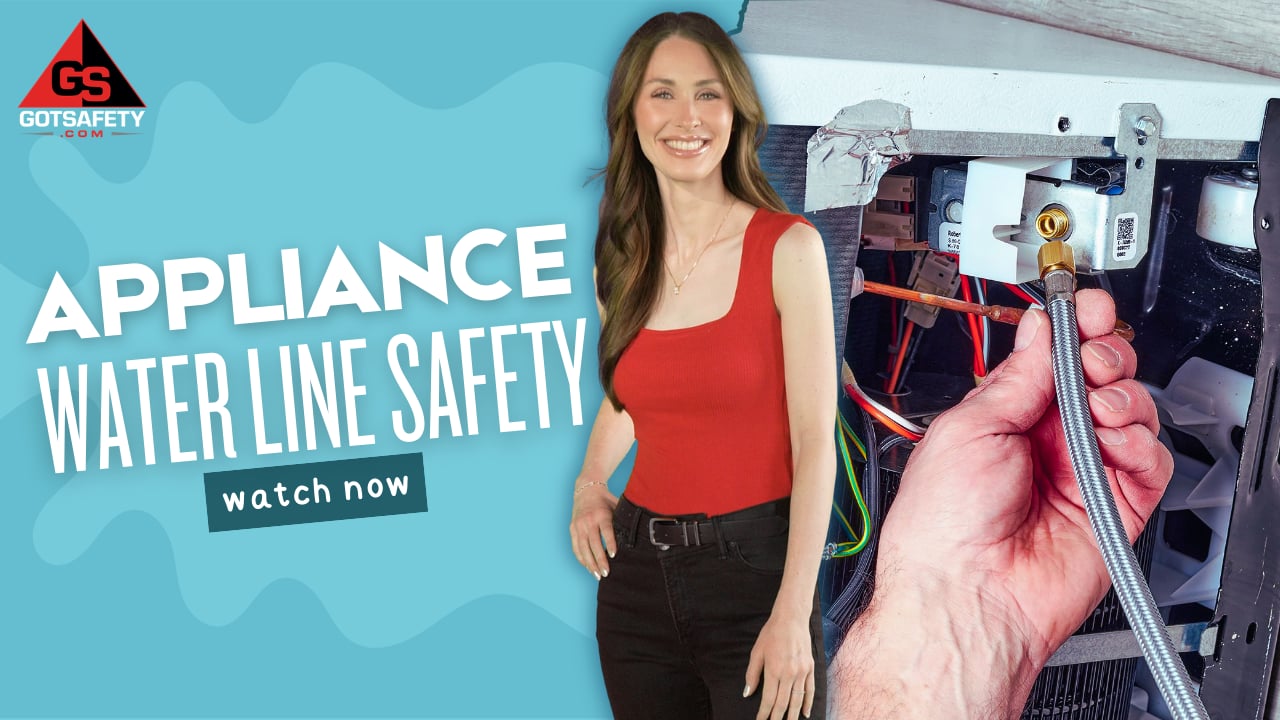 Appliance Water Line Safety