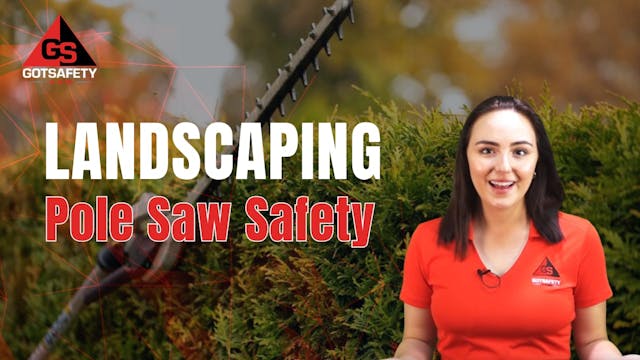 Landscaping: Pole Saw Safety