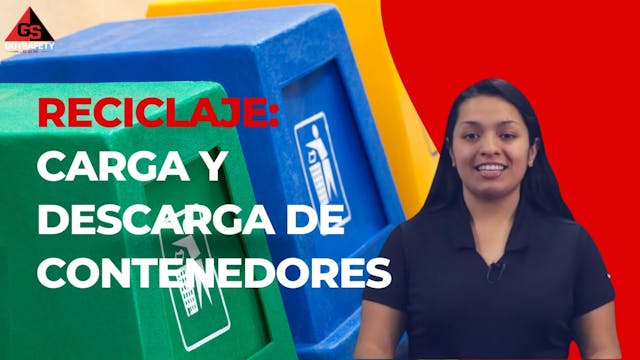 Recycling: Loading and Unloading Bins...