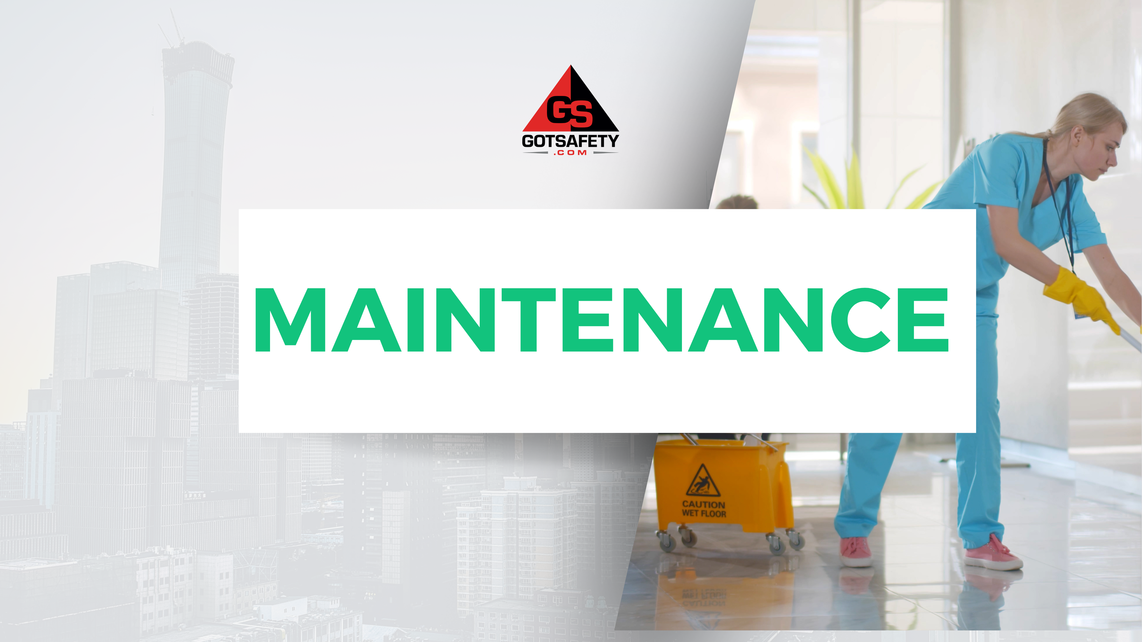 Healthcare - Maintenance