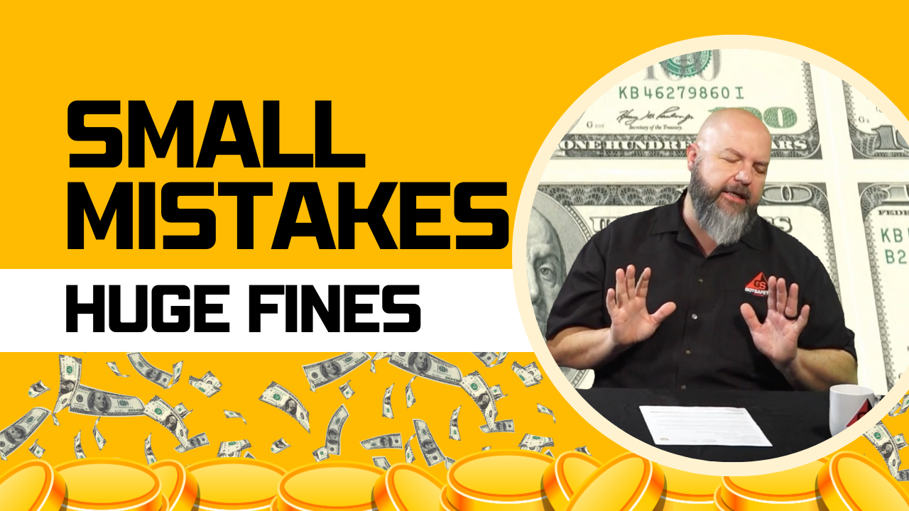 44 - Small Mistake Leads to Huge OSHA Fine