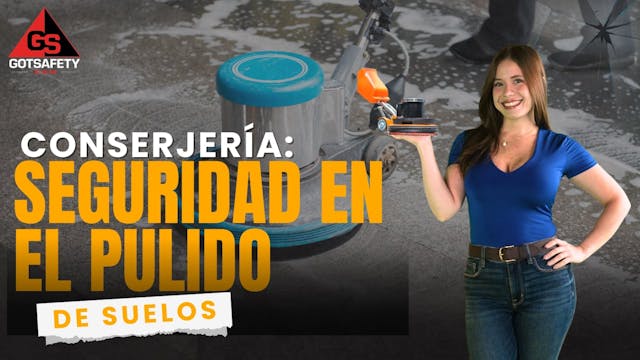 Janitorial: Floor Buffing Safety - sp