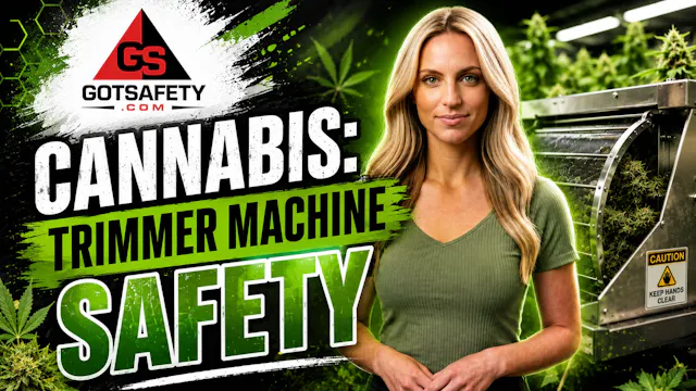 Cannabis: Trimmer Machine Safety