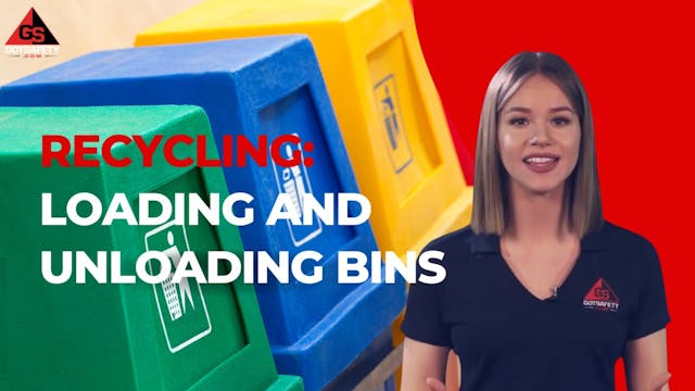 Recycling: Loading and Unloading Bins