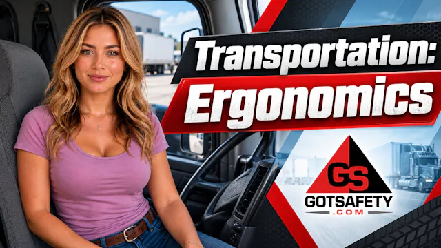 Transportation: Ergonomics