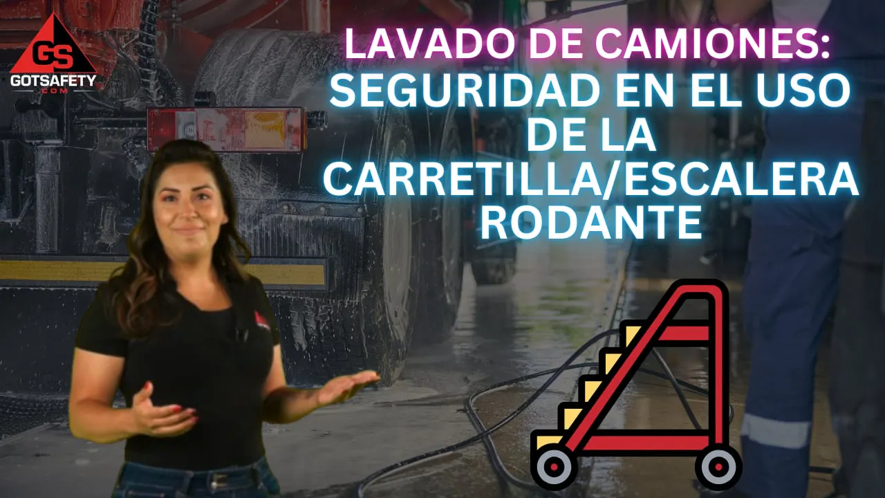 Truck Wash: Trolley Ladder Safety - sp - GotSafety Lite | Safety Video ...