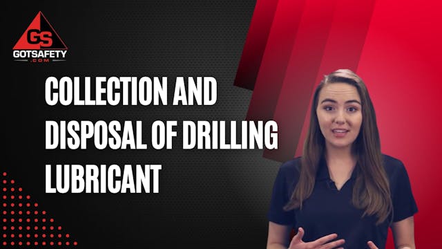 Collection and Disposal of Drilling L...