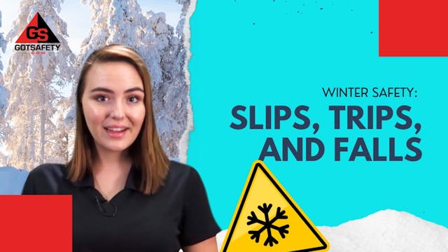 Winter Safety: Slips, Trips, and Falls