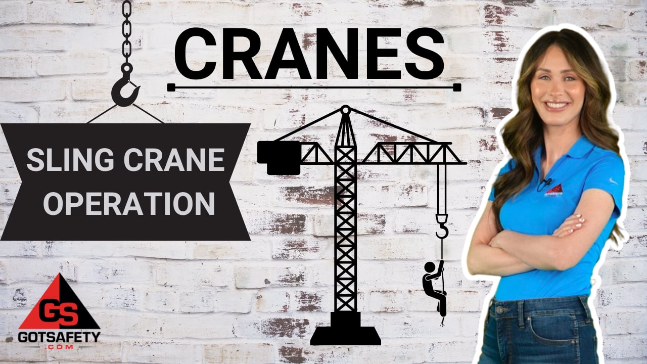 Cranes: Sling Crane Operation