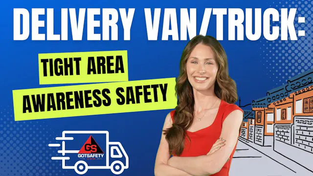 Delivery Van-Truck: Tight Area Awaren...