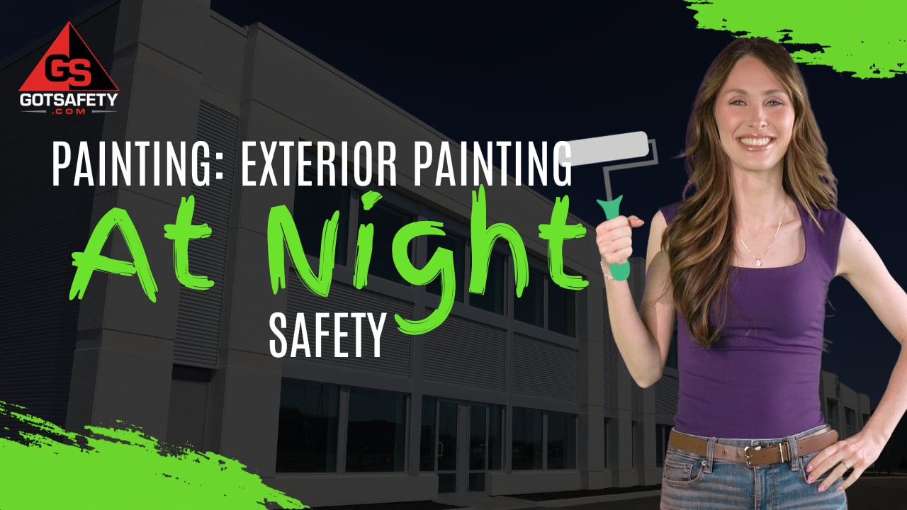 Painting: Exterior Painting at Night Safety