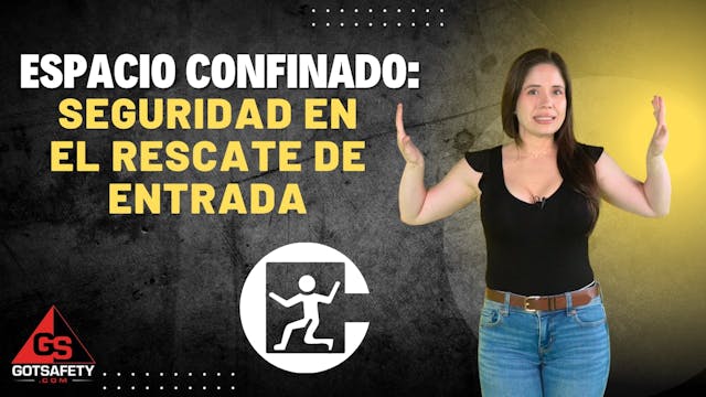 Confined Space: Entry Rescue Safety - sp