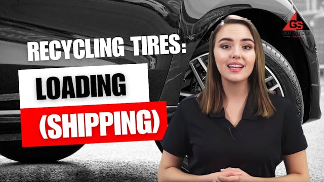 Recycling Tires: Loading (Shipping)