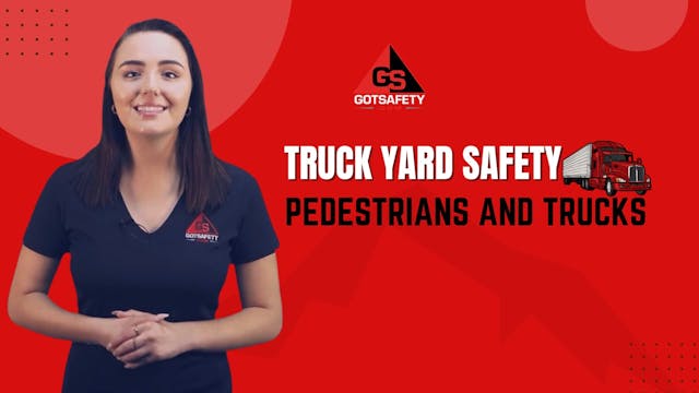 Truck Yard Safety: Pedestrians and Tr...