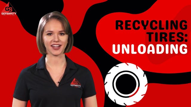 Recycling Tires: Unloading