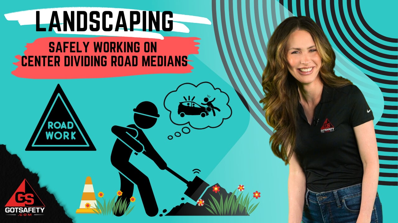Landscaping: Safely Working on Center Dividing Road Medians