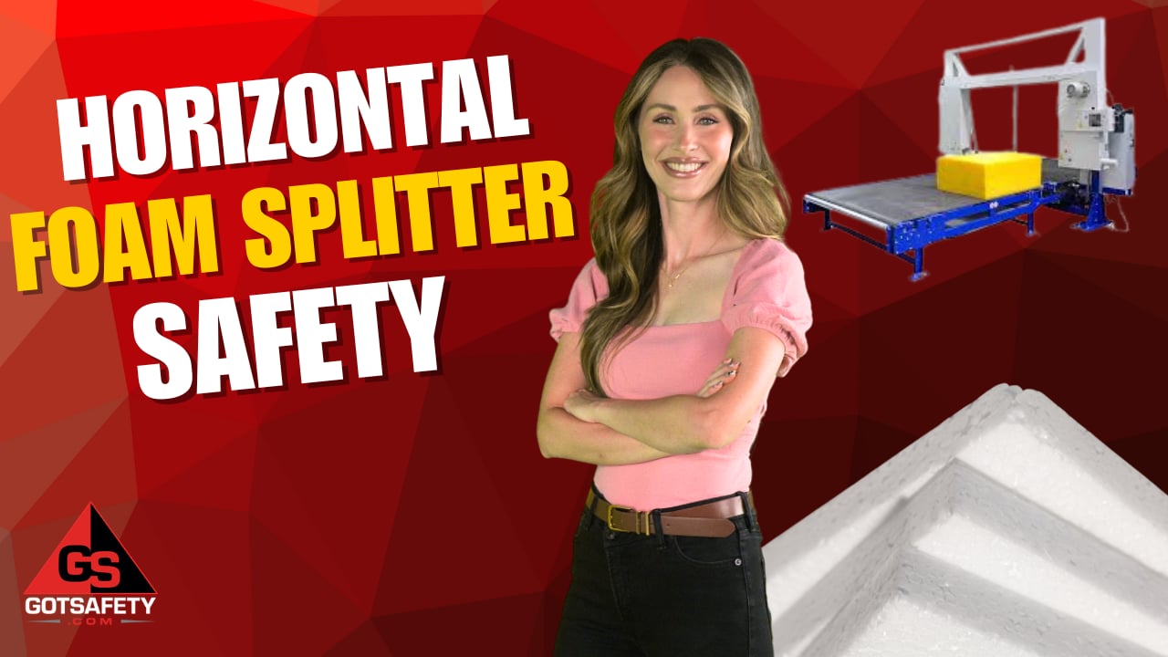 Horizontal Foam Splitter Safety