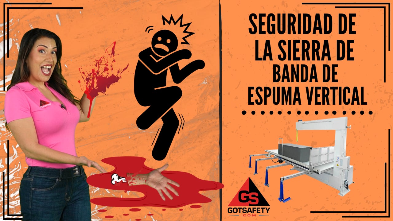 Vertical Foam Bandsaw Safety - sp