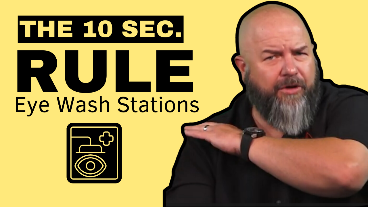 20 - THE 10 SECOND RULE EMERGENCY EYEWASH STATIONS