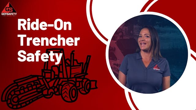 Ride-On Trencher Safety