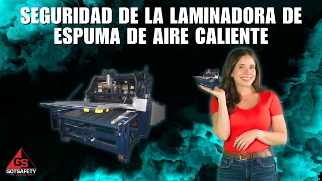 Hot Air Foam Laminator Safety - sp