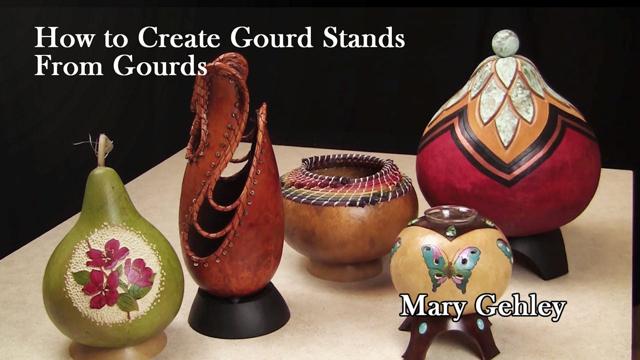 How to Make Gourd Stands From Gourds Gourd Classes on Demand