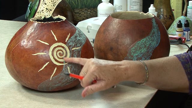 Gecko Gourd Chapter 8 - Creating the Southwestern Sun