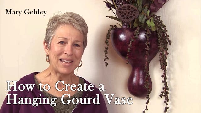 How to Create a Hanging Gourd Vase