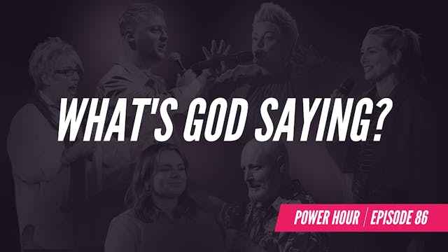 EP 86 // What's God Saying? 