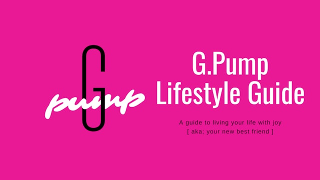 G. Pump Studio Membership // Lifestyle Guide