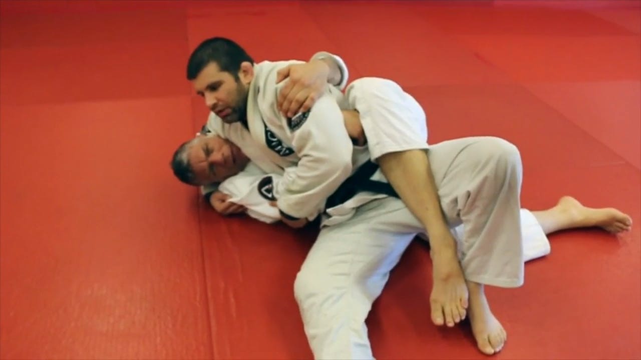 Headlock On Ground Head And Arm (Scarf Hold) Ground SelfDefense