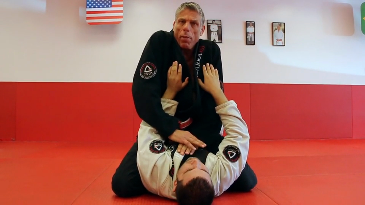 One-Shot Arm Bar From Mount