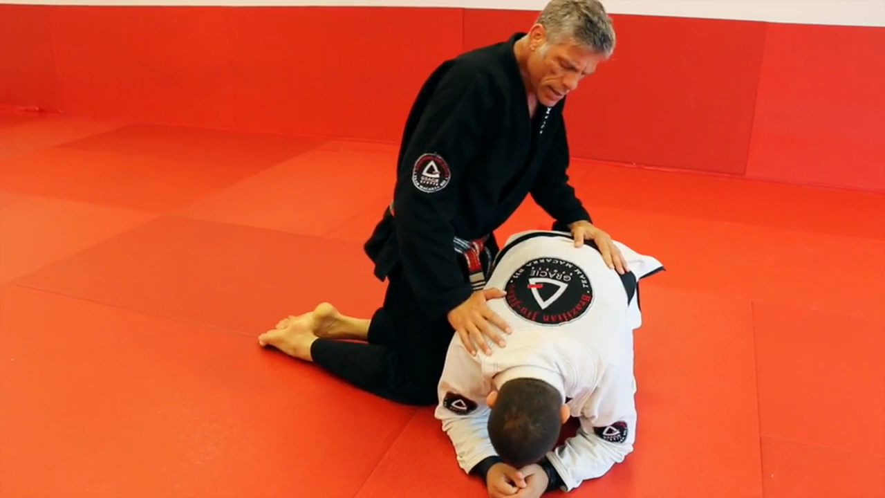 Helicopter Choke To Armbar