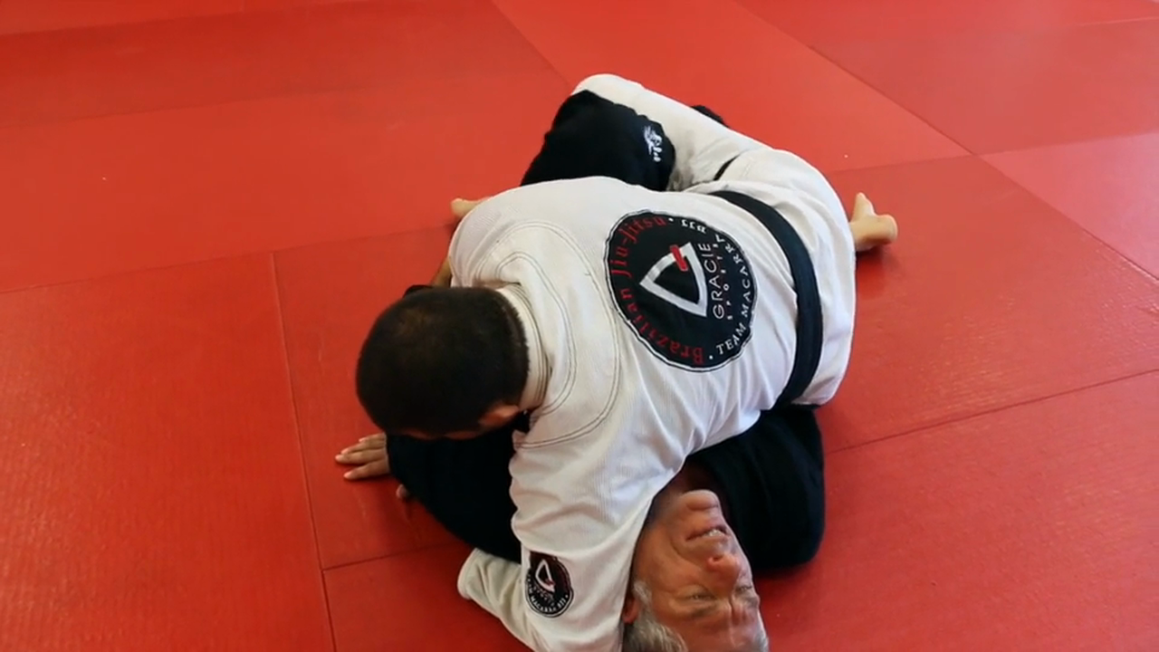 Half Guard To Back Control
