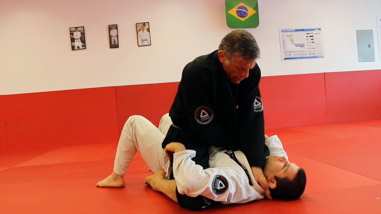 Cross Choke From Mount