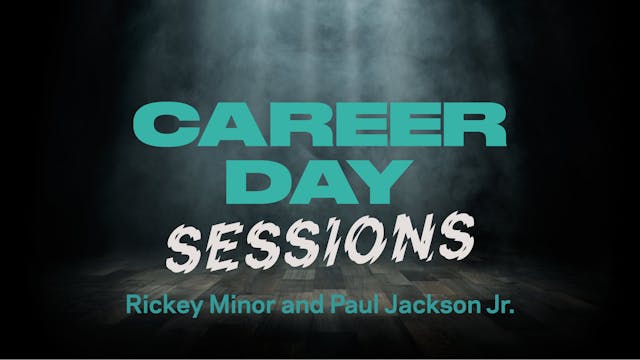 GRAMMY Career Day: Rickey Minor and P...