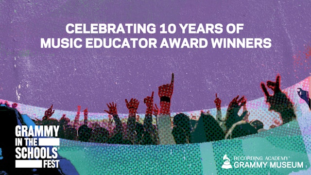 Music Educator Award 10th Anniversary Celebration