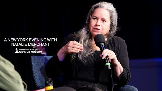 A New York Evening With: Natalie Merchant