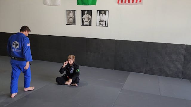 Antonio Cicconi Guard Pass into Backtake