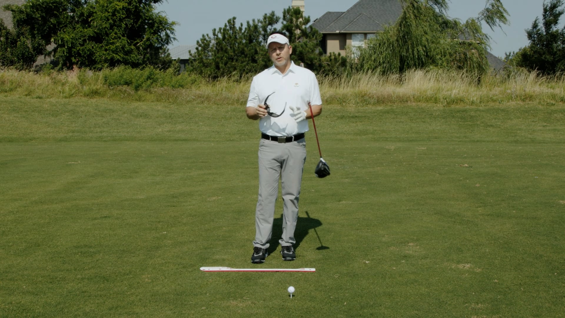 Full Swing POV Series—Walk-in Address & Grip Process