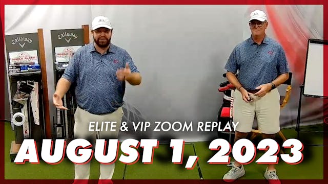 Elite & VIP Zoom August 1