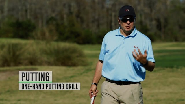 Advanced Short Game MC - Week 4 - Video 1 - Putting One-Hand Putting Drill