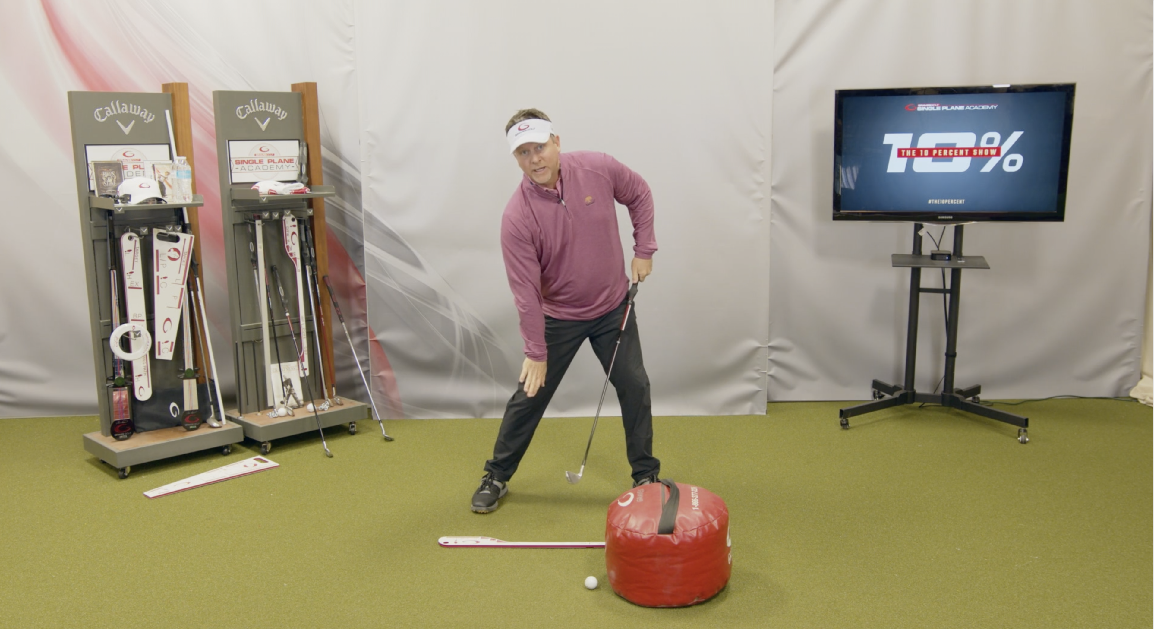 Full Swing Q&A—Fixing Lateral Shift with the Leverage Bag Drill