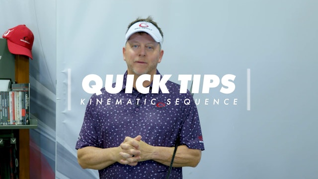 Quick Tip - Kinematic Sequence