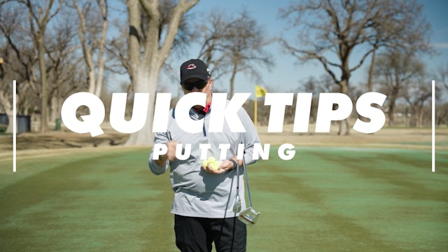 Quick Tips - Spring Training - Touch and Feel