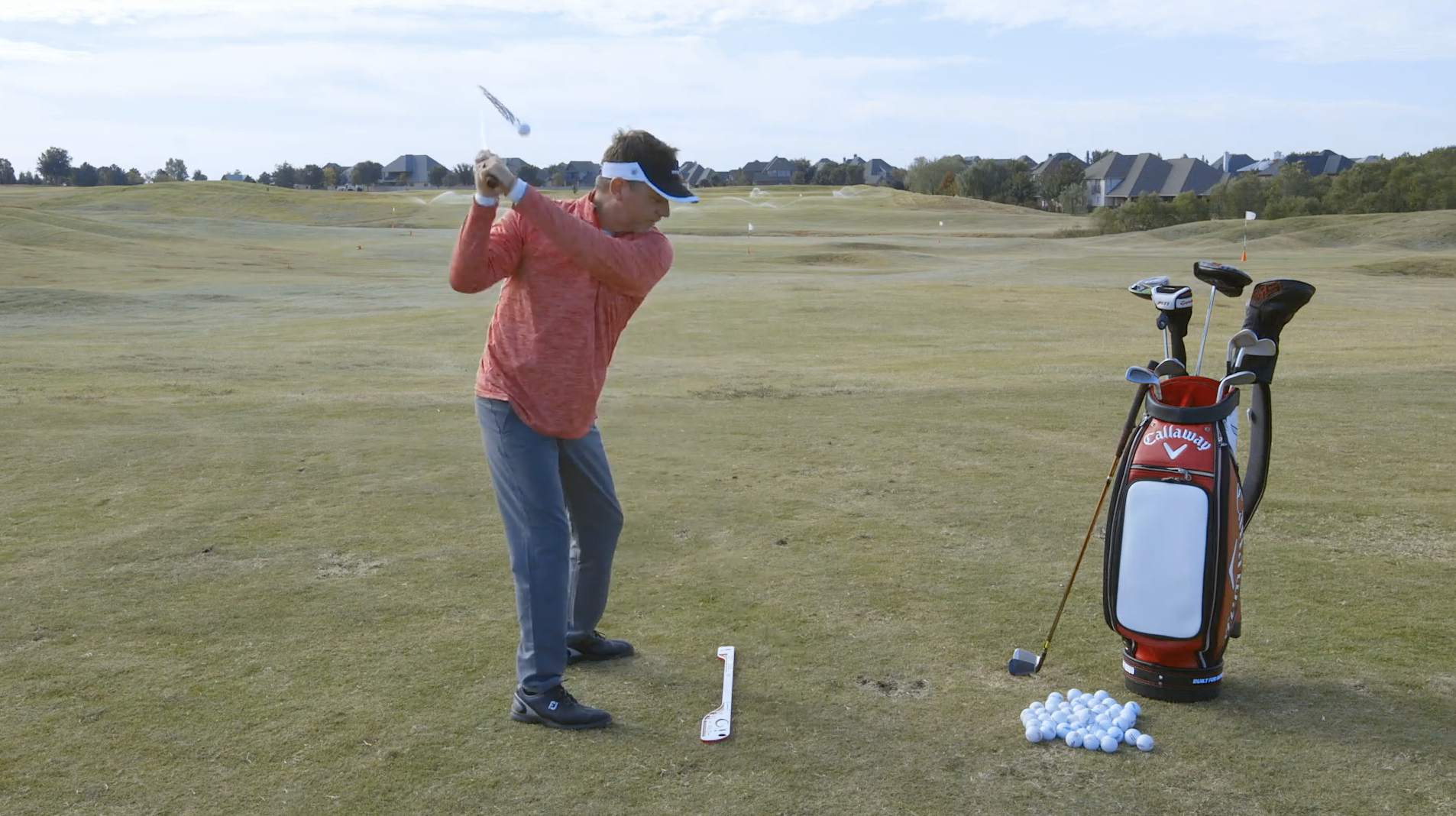 Feeling Lag in Warmup with the Swing Thing