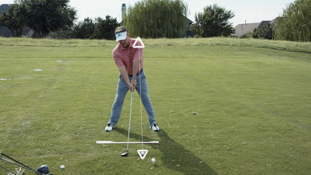 Ball Position, Stance Width and Lead Shoulder Relationship