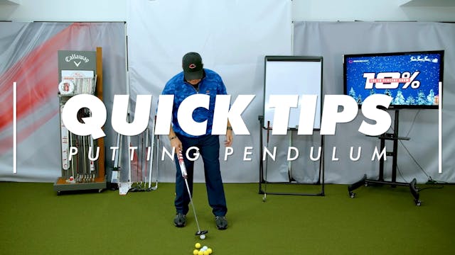 Quick Tips - Putting Pendulum