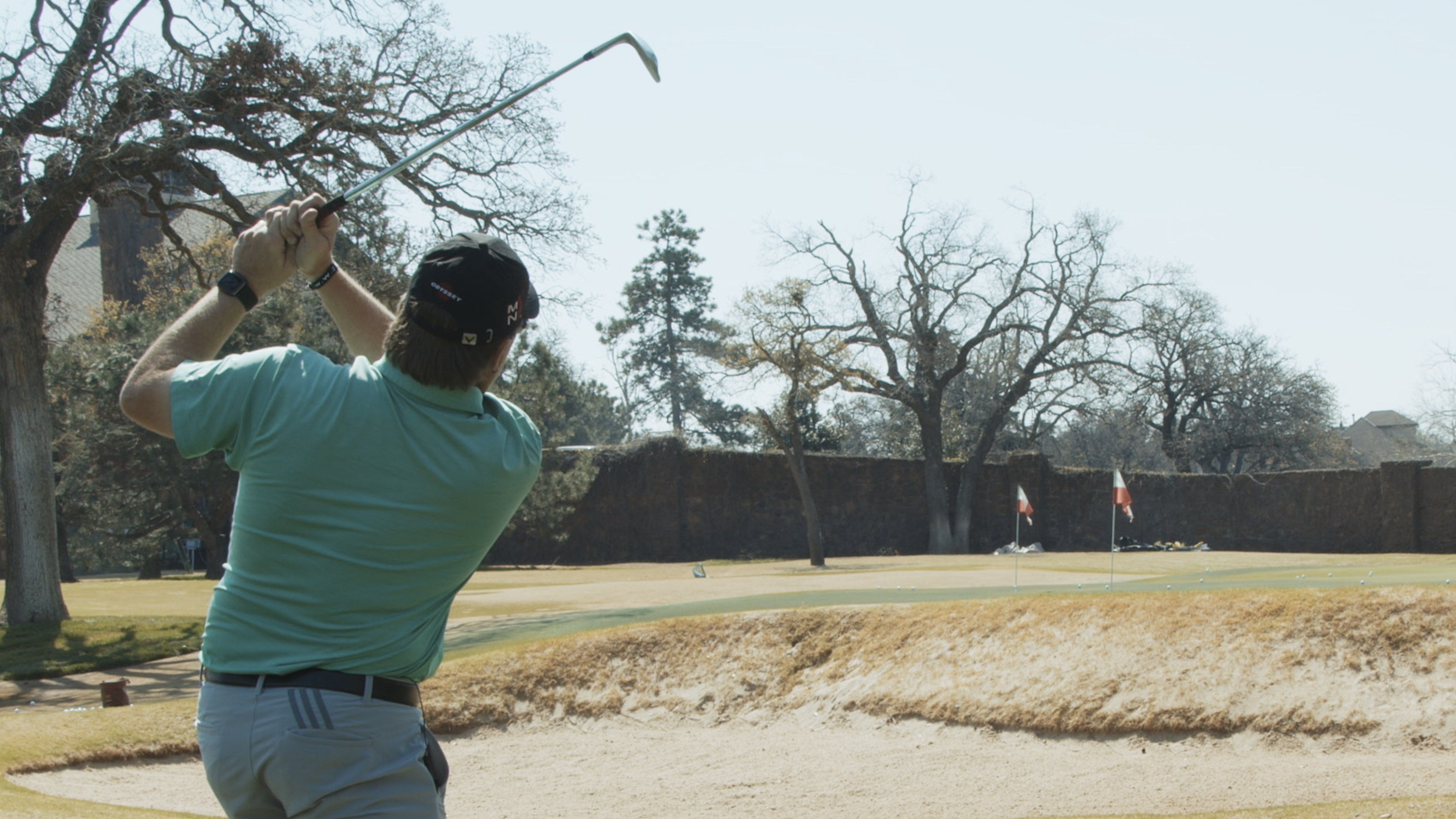 Playing a Flop Shot on Fast Greens